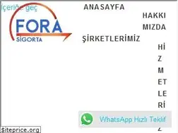 Sites similar to forasigorta.com.tr