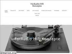 Sites similar to foraudio.ch