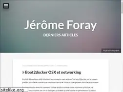 Sites similar to foray-jero.me