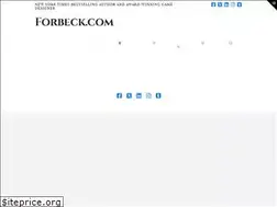 Sites similar to forbeck.com