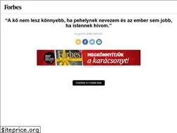 Sites similar to forbes.hu