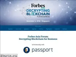 Sites similar to forbesasiablockchainforum.com