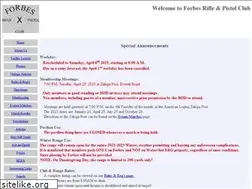Sites similar to forbesrifleandpistolclub.org