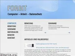 Sites similar to forbit.de