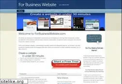 Sites similar to forbusinesswebsite.com