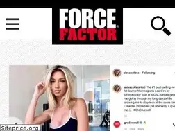 Sites similar to forcefactor.com