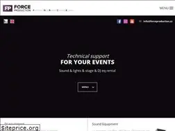 Sites similar to forceproduction.eu