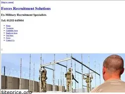 Sites similar to forcesrecruitment.co.uk
