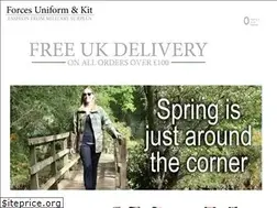 Sites similar to forcesuniformandkit.co.uk