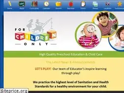 Sites similar to forchildrenonlydayschool.com