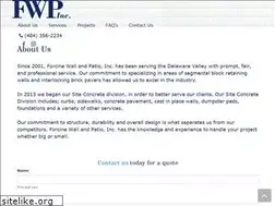 Sites similar to forcinewallandpatio.com