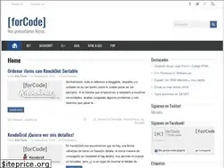 Sites similar to forcode.es