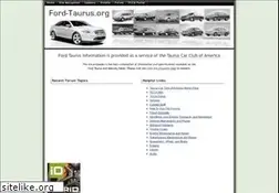 Sites similar to ford-taurus.org
