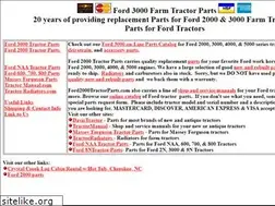 Sites similar to ford3000tractorparts.com