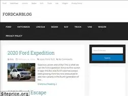 Sites similar to fordcarblog.com