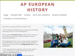 Sites similar to fordeapeuropeanhistory.weebly.com