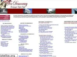 Sites similar to fordemocracy.com