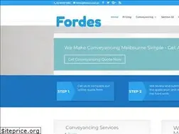 Sites similar to fordes.com.au