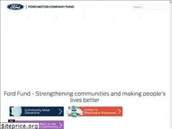 Sites similar to fordfund.org