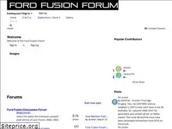 Sites similar to fordfusionforum.com