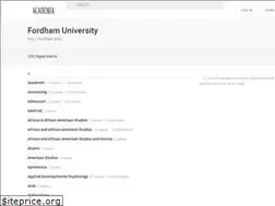 Sites similar to fordham.academia.edu