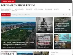 Sites similar to fordhampoliticalreview.org