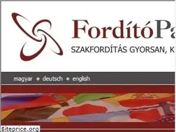 Sites similar to forditopartner.hu