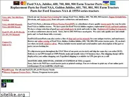 Sites similar to fordnaatractorparts.com