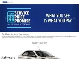 Sites similar to fordservicepricepromise.com
