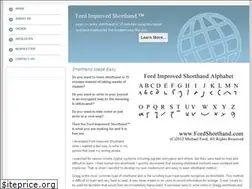 Sites similar to fordshorthand.com
