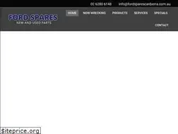 Sites similar to fordsparescanberra.com.au