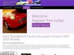Sites similar to fordthunderbirdforum.com
