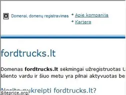 Sites similar to fordtrucks.lt