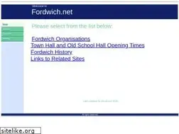 Sites similar to fordwich.net