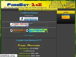 Sites similar to forebet-1x2.com