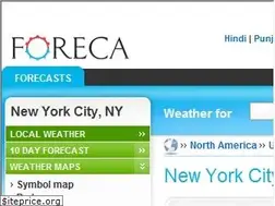 Sites similar to foreca.in