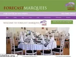 Sites similar to forecastmarquees.co.uk