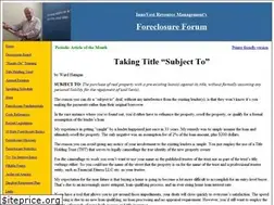 Sites similar to foreclosureforum.com