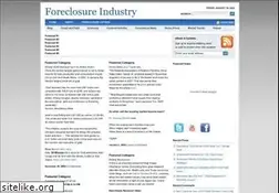 Sites similar to foreclosureindustry.com