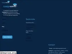 Sites similar to foreignadmits.com
