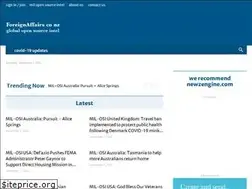 Sites similar to foreignaffairs.co.nz