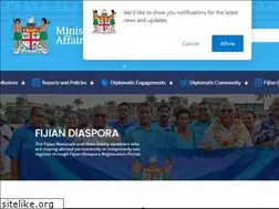 Sites similar to foreignaffairs.gov.fj
