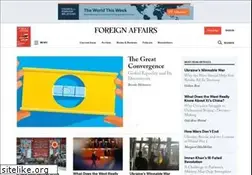Sites similar to foreignaffairs.org