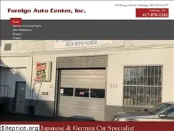 Sites similar to foreignautocenter.com