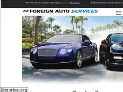 Sites similar to foreignautoservices.com