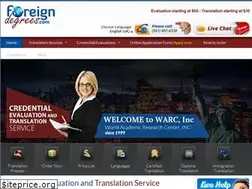 Sites similar to foreigndegrees.com
