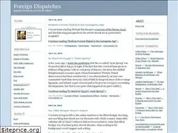 Sites similar to foreigndispatches.typepad.com