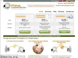 Sites similar to foreigndocumenttranslation.com