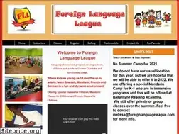 Sites similar to foreignlanguageleague.com