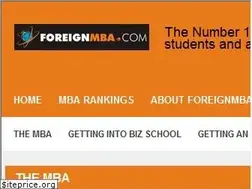 Sites similar to foreignmba.com